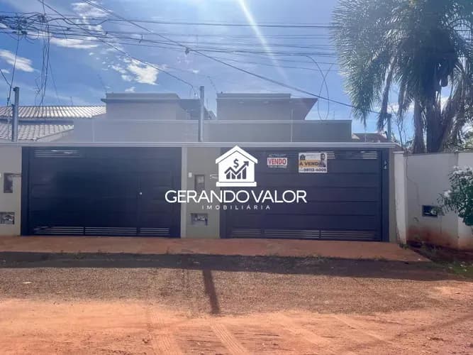 Casa com 3 Quartos no Jardim Leblon — Jardim Leblon, Campo Grande MS