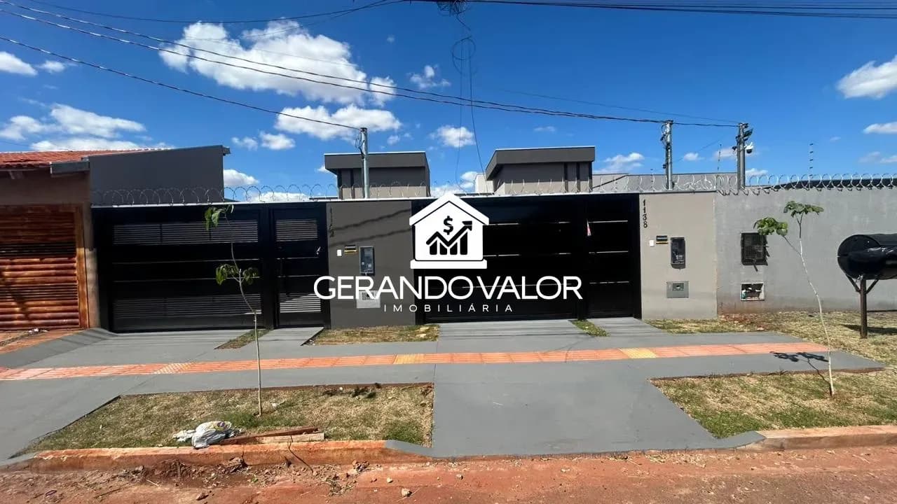 Casa Nova com 2 Quartos em Nova Lima — Nova Lima, Campo Grande MS