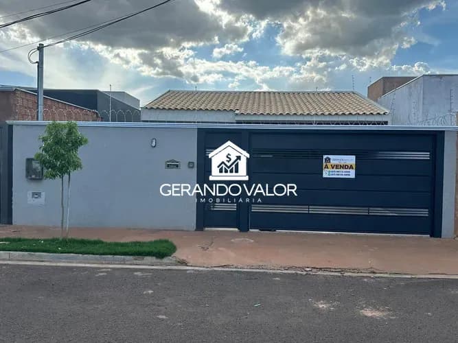 Casa com 3 Quartos no Res. Figueiras do Parque — Residencial Figueiras do Parque, Campo Grande MS