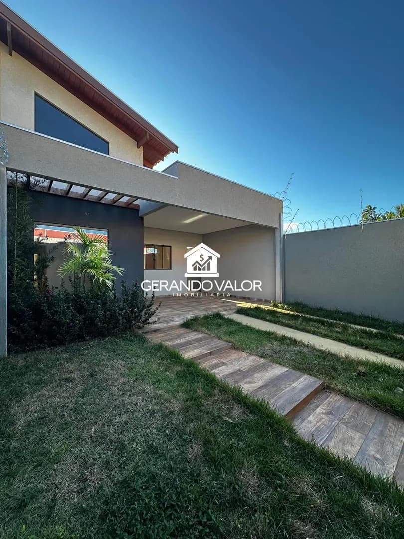 Casa com 3 Quartos no Parque dos Laranjais — Parque dos Laranjais, Campo Grande MS