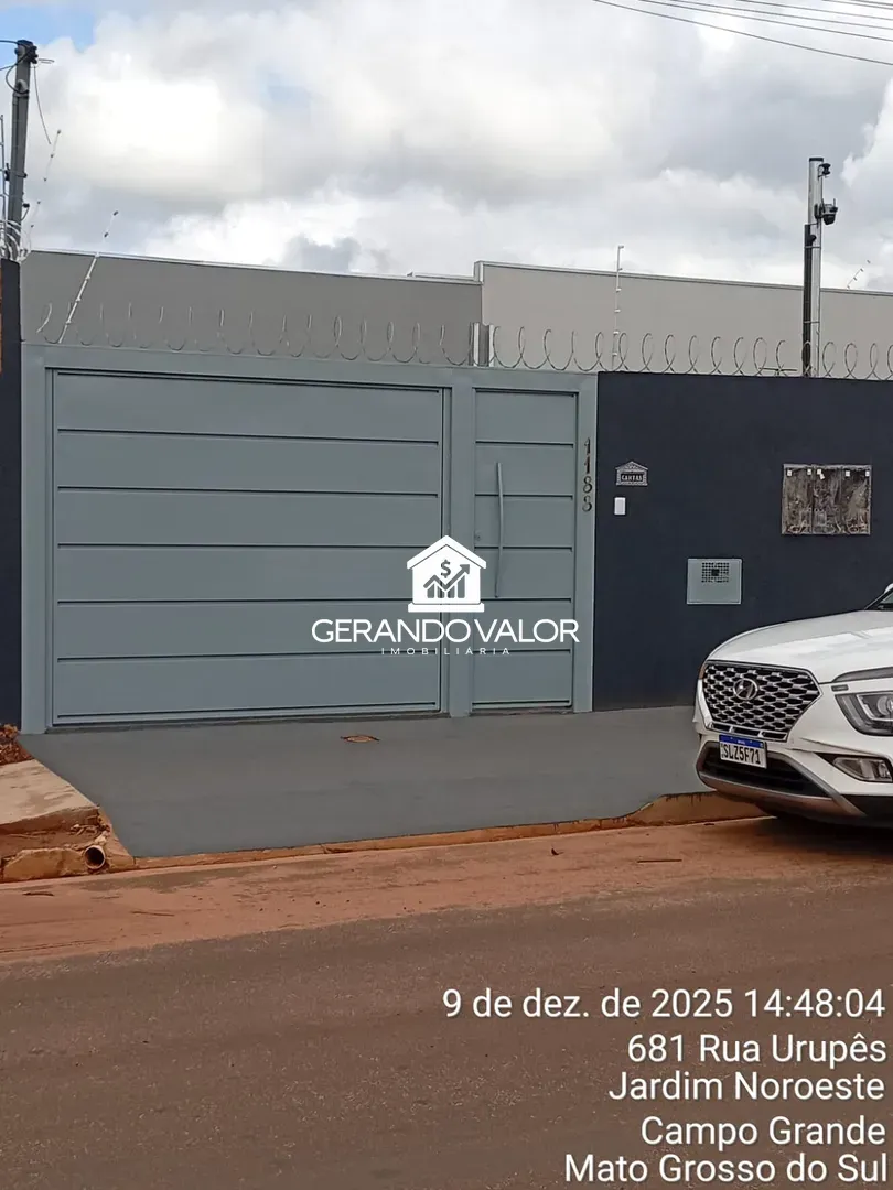 Casa Nova Pronta para Morar no Jardim Noroeste — Jardim Noroeste, Campo Grande MS