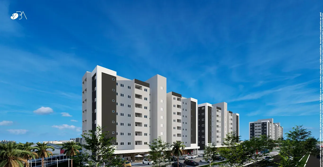 Fachada das torres